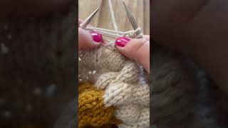 Bubble Stitch Knitting Tutorial [upl. by Carmella]