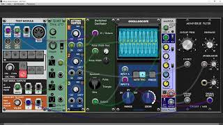 Basic Switched Waveform Analogue Oscillator for Voltage Modular [upl. by Cristiona917]