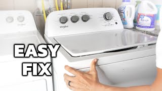 Whirlpool Washer Not Spinning  Easy Fix [upl. by Schuster]