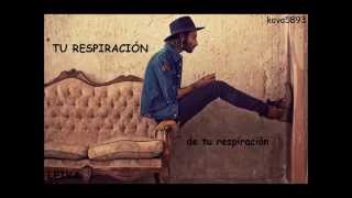 Leiva  Tu respiracion  letra subtitulada Tema inédito [upl. by Airdnola]