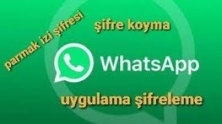 WhatsApp şifre koyma  Parmak izi kilidi Kolay ve Basit Yöntem [upl. by Beera846]