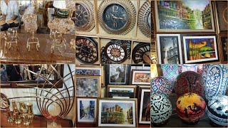 Low Price Home Decoration ItemsWholesale Gifts Items Shop In GujranwalaImported Wall ClocksFrames [upl. by Ecerahc]