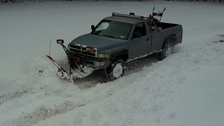 Snow plowing [upl. by Tolkan]