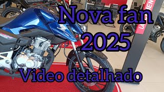 Video exclusivo Nova Honda Fan 2025 [upl. by Sanborne29]