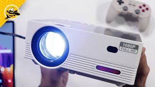 DBPower 8000L Mini Projector  Is It Worth It [upl. by Nemaj481]