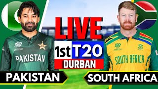 Pakistan vs South Africa 1st T20  Live Cricket Match Today  PAK vs SA Live Match Today Innings 2 [upl. by Dympha]