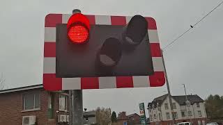 antrim station level crossing co antrim 21124 [upl. by Kam477]