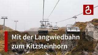 Sesselbahn Langwied am Kitzsteinhorn in Kaprun [upl. by Yunfei]