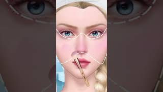 Asmr makeup beauty animation animation asmr cleaning funny games cartoon makeup relaxing [upl. by Adimra]