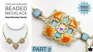 How to Part 2  Tuscan Dreams Necklace Tutorial [upl. by Phylis]