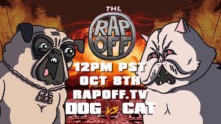 CAT VS DOG RAP BATTLE trailer  RapOffxyz [upl. by Maillil115]