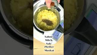 Kartoffelgratin ruckzuck selbst gemacht  Thermomix®️ [upl. by Annayat]