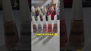 Bora testar esmaltes COMPRINHAS risqué [upl. by Maleeny]