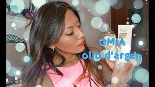 Review shampoo amp balsamo OMIA laboratoires  olio dargan  Shayda Valderrama [upl. by Nidya716]