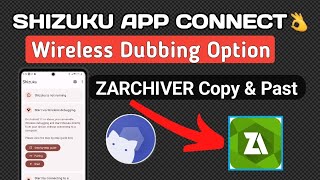 How To Connect Shizuku  Z archiver Problem Solved👌  Android 9  14 [upl. by Ajuna]