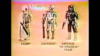 Kenner Star Wars Action Figures Revenge Of The Jedi Admiral Ackbar Mail Away TV Commercial 1981 [upl. by Sevy]