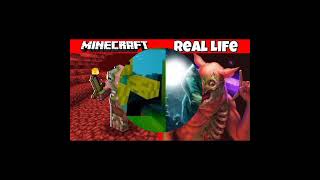 😱😊Minecraft mobs real life 😭🙏1k subscribe kar do bhai log😭🙏minecraft trendigvideo shortsvideo [upl. by Adnoma]