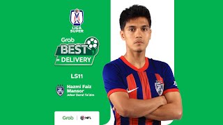 Pemenang Grab Best Delivery LS11  Liga Super 202425 [upl. by Schrick]