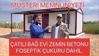 KONTEYNER EV KURULUM VE MONTAJ HAYIRLI OLSUN [upl. by Eniretak]