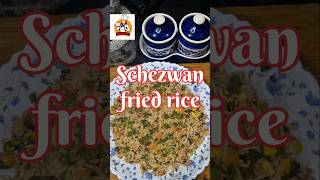 Veg Schezwan fried rice  perfect recipe for leftover rice  make for lunch or dinner 😋👌 [upl. by Etka]