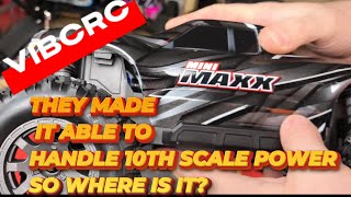 Traxxas MINI MAXX REVIEW Where is the power [upl. by Nyvlem]