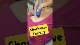 Shockwave Therapy For Trepezius PainReduce Trapezitis PainShockwave TherapyDrAnup [upl. by Haropizt401]