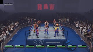 WWE 2K24Raw123 Battle Royal 4 Intercontinental Match AT SSlam amp Lex Luger Ambushes Bret Hart [upl. by Kerin476]