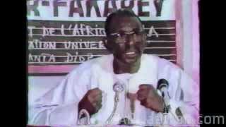 Cheikh Anta Diop 24 Conférence de Niamey intégrale 1984 HISTOIRE [upl. by Noskcaj968]