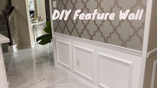 Kitchen Feature Wall 💪DIY💪 [upl. by Konstanze]