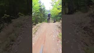 INSEGUITO IN BIKE PARK mtb bikepark downhill followcam [upl. by Gnehp]