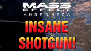 Mass Effect Andromeda How To Create And Use INSANE SHOTGUN Grenade Launcher GUIDE [upl. by Lasonde749]