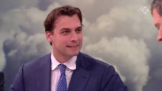 Nieuwsuur 13032019 Klimaatdebat met Thierry Baudet FvD Jesse Klaver GL en Rob Jetten D66 [upl. by Wurster]