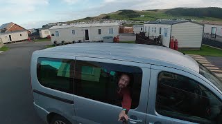 Stealth van camping in Aberystwyth PART 2 [upl. by Nosnehpets937]