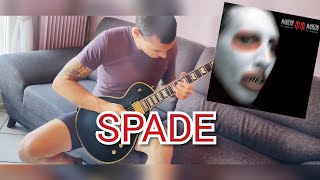 Marilyn Manson  Spade  Guitar Cover  TAB [upl. by Etteuqram36]