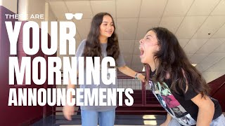 Rawlinson Morning Announcements Friday November 17th 2023 [upl. by Suirred]