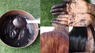 Natural henna hair mask  Get soft amp smooth hair  Hair Color at home naturally [upl. by Akinit]