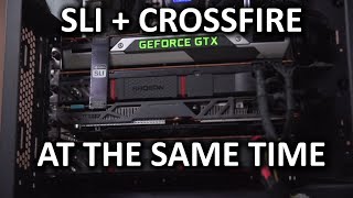 SLI amp Crossfire in Same PC [upl. by Elamef611]