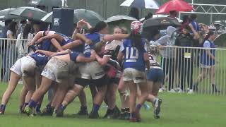 2023 U14 Girls Rugby Union Barbarians Vs Samoa White Pacifika Cup [upl. by Shewmaker]