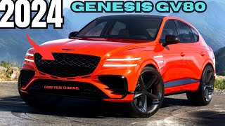 2024 Genesis GV80 Coupe  FIRST LOOK   2024 Genesis GV80 Release date Interior amp Exterior [upl. by Erdied]