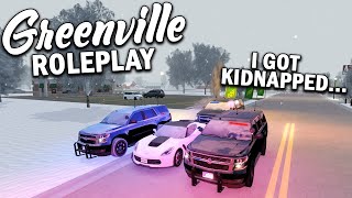 GOT KIDNAPPED BY THE FBI  ROBLOX  Greenville Roleplay [upl. by Lavona416]