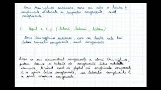 Congruenta triunghiurilor  Matematica  Geometrie  Evaluare nationala  Clasele 67 [upl. by Edwyna764]