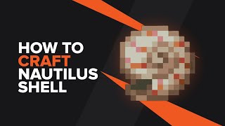 How to get a Nautilus Shell in Minecraft [upl. by Oigimer]