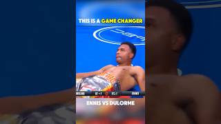 PERFECT COMBO Ennis KOs Dulorme in ONE ROUND boxing knockoutpower boxingfight trending [upl. by Fabio]