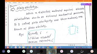 Ferroelectrics and piezoelectric materials and properties [upl. by Arnold]