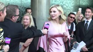 Worlds quickest interview with Cate Blanchett [upl. by Tare749]