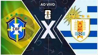 BRASIL X URUGUAI  TRANSMISSÃO AO VIVO  ELIMINATÓRIAS DA COPA [upl. by Akehsal752]