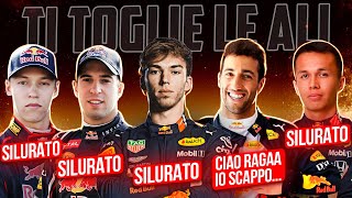 Tutti i Piloti SILURATI dalla Red Bull F1 [upl. by Elmo988]