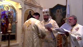 Tonsure as Reader and Ordination as Subdeacon of Peter Sodini 912013 [upl. by Giamo]