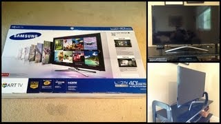 Unboxing Samsung Smart TV F5500 de 40quot  Primeras impresiones [upl. by Eylsel30]