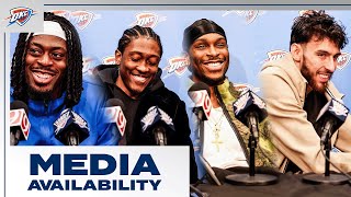 OKC Thunder Full Media Availability  Post Game at Minnesota Timberwolves  January 20 2024 [upl. by Coughlin319]